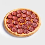 پیتزا پپرونی ایتالیایی شب مزه